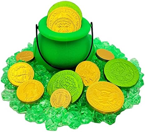 Chochkees Zöld Cukorkát Üst Üstök, Party Dekoráció, Kellékek, Szent Patrik, 3 Centiméter (6-Pack)