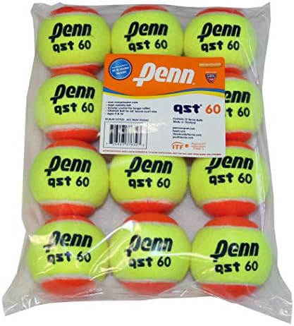Penn QST 60 Tenisz Labdák - Ifjúsági Éreztem, Narancs Tenisz Labdák Kezdőknek