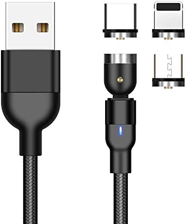 BoxWave Kábel Kompatibilis a JBL Dallam 500BT - MagnetoSnap AllCharge Kábel, Mágnes Töltés USB Kábel Típusa-C Micro USB-a JBL