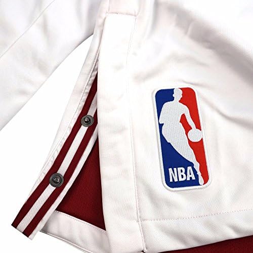 adidas Miami Heat NBA-Fehér -17 Hiteles A Bíróság Csapat Kiállított Pro Vágjuk Fel Meleg Kabát Férfi