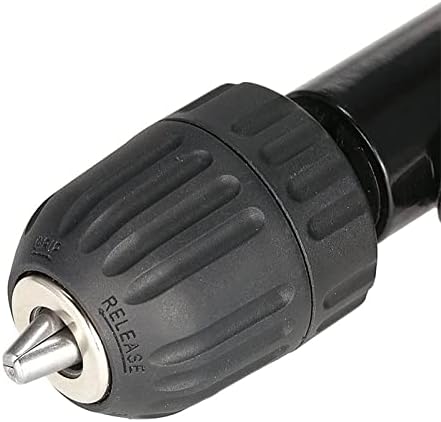 GZHaiTuoSi 0.8-10 mm derékszögű Kanyar Kiterjesztését 90 Fokos Professional Akkus Fúró Mellékletet Adapter（fekete）