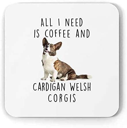 Én Imádom a Kávét, majd Cardigan Welsh Corgi Csíkos Fehér Vicces Ajándékok Kutya Anya Karácsonyi 2023 Ajándékok Hullámvasút Fehér