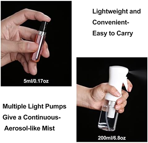 ELEGEET Folyamatos Spray-ket (6.8 oz/200ml) - Haj Uram Spray Palackot Ultra Finom Víz Uram a Fodrász, Takarítás, Öntözés, valamint bőrápoló,
