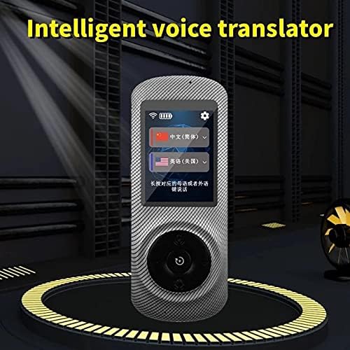WETYG 2,4 Hüvelykes érintőképernyő Hang Fordító Valós Időben 82 Multi-Nyelv Hordozható Azonnali hangos Beszéd Üzleti Fordító (Szín : 02)