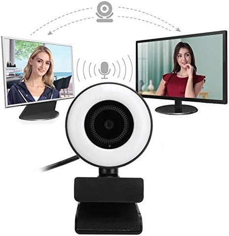 Mikrofon, Webkamera, a zajcsökkentés 1080P Beépített Mikrofon, Webkamera Videó Hordozható Auto Fókusz, a Fény-Élő Streaming