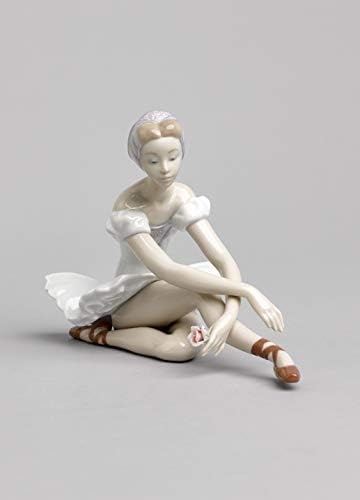 LLADRÓ Rose Balett Figura. Porcelán Balerina Ábra.