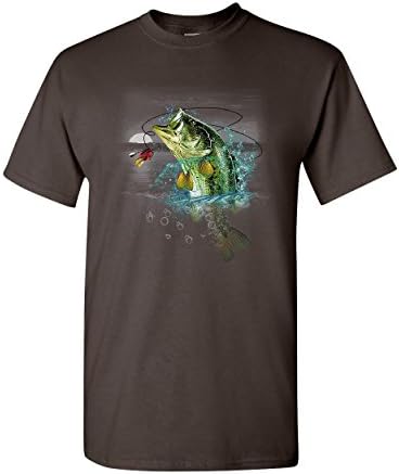 Basszus Halászati T-Shirt Horgász Kemping Hobbi Horgász Tó, Folyó Férfi Póló