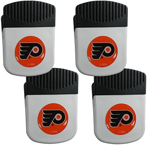 NHL-Siskiyou Sport Fan Shop Philadelphia Flyers Chip Tár Mágnes, 4 csomag Csapat Színe