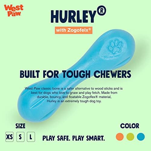 Nyugat-Mancs Zogoflex Hurley Kutya Csontot Rág Játék – Floatable Kisállat Játékok Agresszív Chewers, Fogás, Fetch – Fényes-Színes