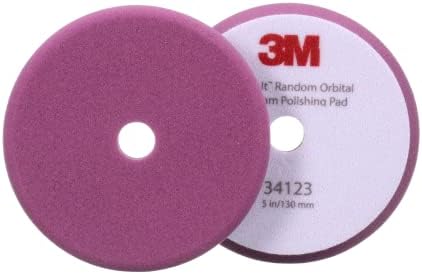 3M Tökéletes Random Orbitális Hab Polírozás Pad, 5/130 mm, Lila, 34123, Autóipari Összetételéhez, valamint Polírozás