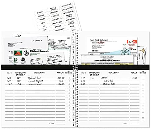 Mary Engelbreit Bill Fizető Szervező Könyv - 9 x 12 bill szervező 14 zseb, oldal, softcover.