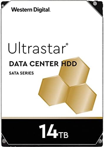 WD 2 Csomag Ultrastar SATA Sorozat 14TB SATA III 3.5 Belső adatközpont HDD, 7200 RPM